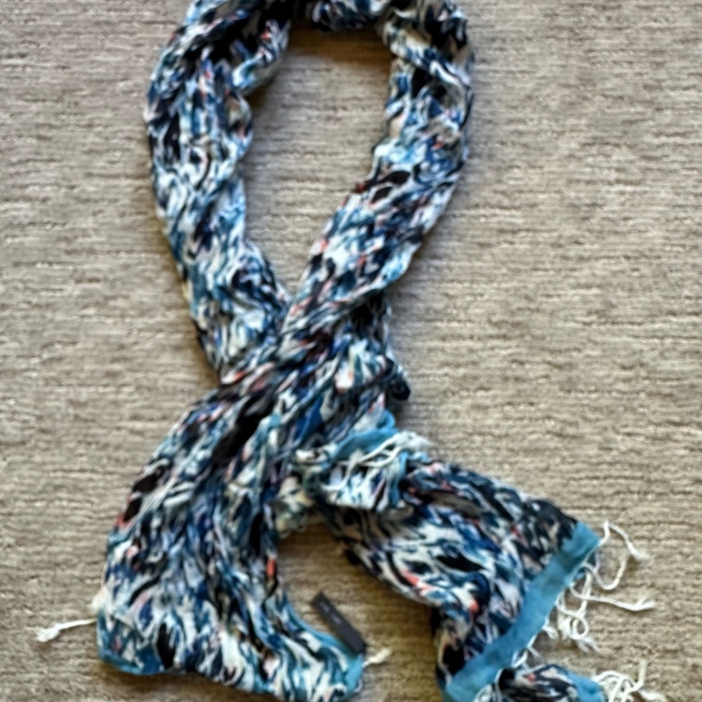 The Limited, Linen/Rayon Scarf, Multicolored
